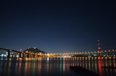 海田大橋.......の夜景であります