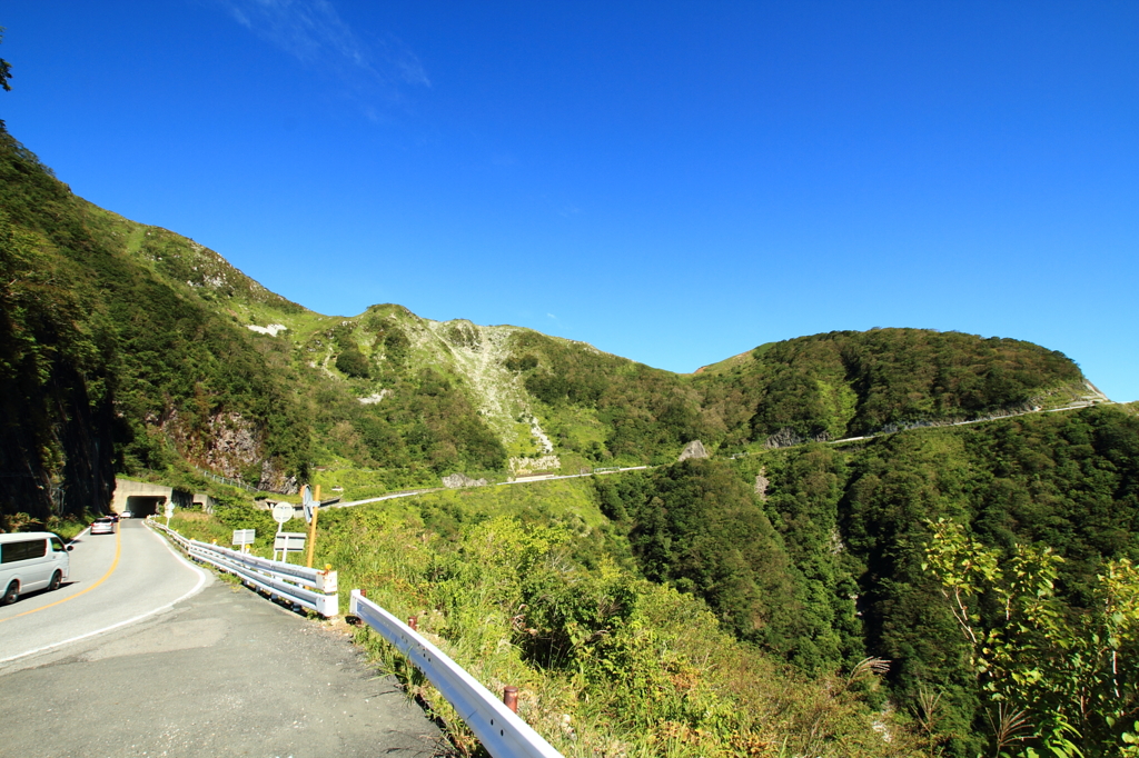 初秋の伊吹山－ドライブウェイ