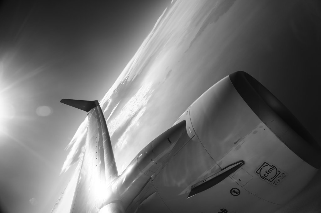 Day Dreaming on the Aircraft 