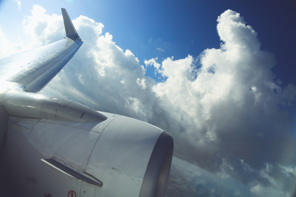 Day Dreaming on the Aircraft 