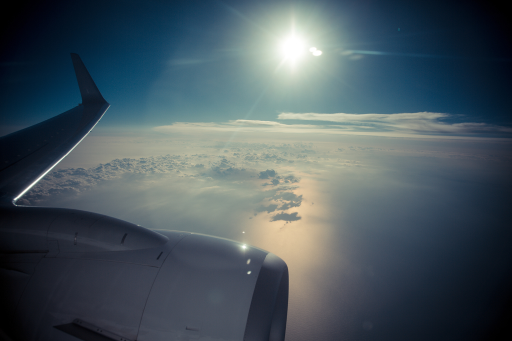 Day Dreaming on the Aircraft 