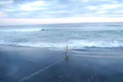 サーファー＠稲村ガ崎