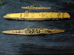 即席ジオラマ　1/700ウォーターラインシリーズ
