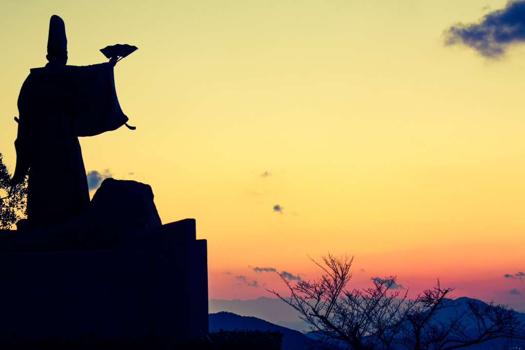 冬の夕暮れ