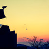 冬の夕暮れ