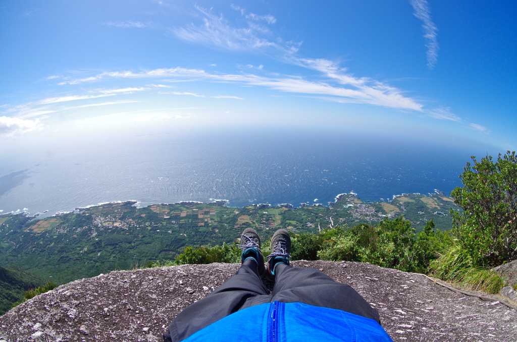 屋久島の「空」と「海」と「陸」と「私」w