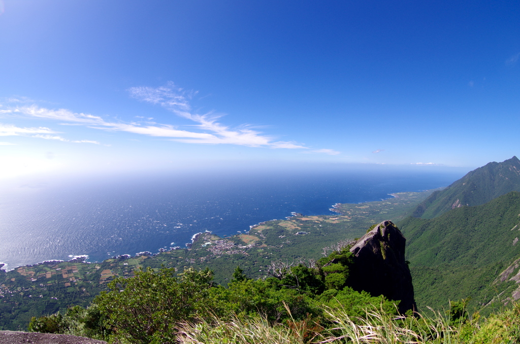 モッチョム岳山頂から