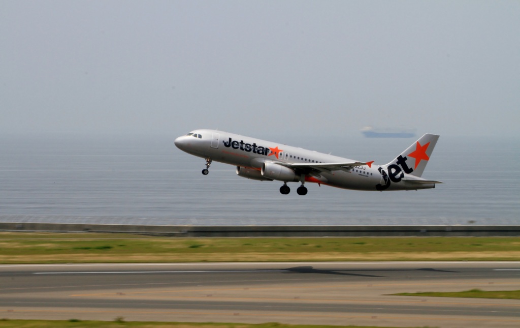 初めての飛行機撮影