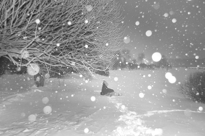 春と雪