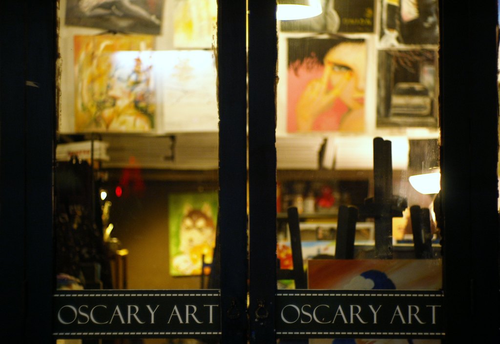 Art shop...