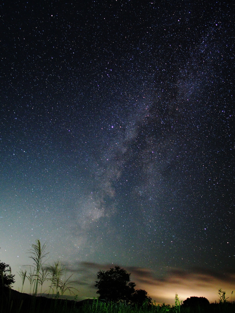 秋夜空