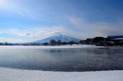 津軽富士見湖より岩木山2