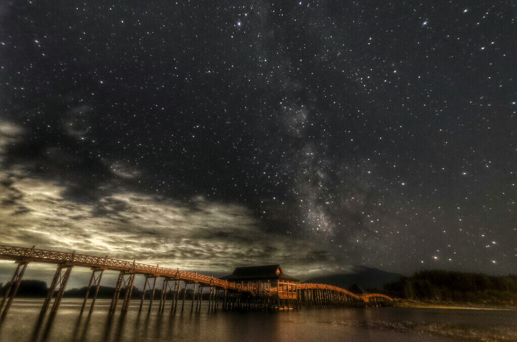 鶴の舞橋   夜景3