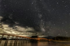 鶴の舞橋   夜景3