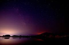 津軽富士見湖　midnight