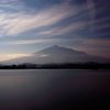岩木山と津軽富士見湖