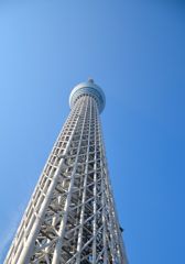 青空とスカイツリー