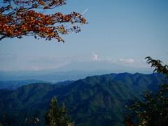 飛騨山脈を望む　二