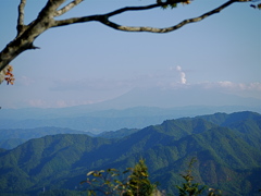 飛騨山脈を望む　一