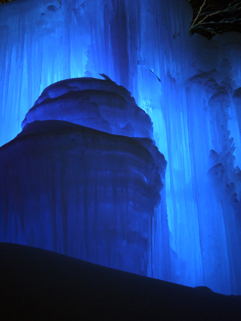 タルマかねこおりライトアップ