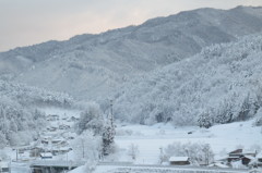 突然の大雪　２