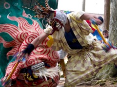 国府町　渡瀬神社　金蔵獅子 - 6