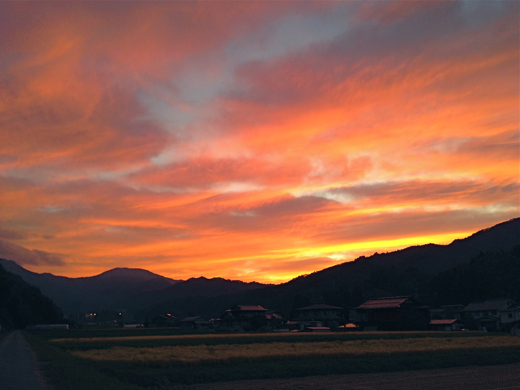 夕暮れ時2