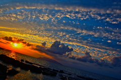 日本一の夕焼け