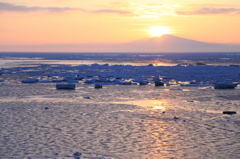 ダイアモンド海別岳＆流氷