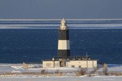 能取岬と流氷