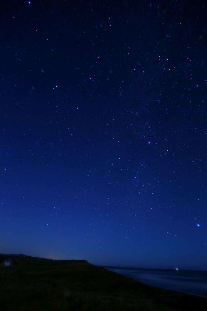 能取湖の星空