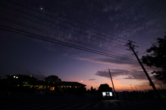 夕から夜へ