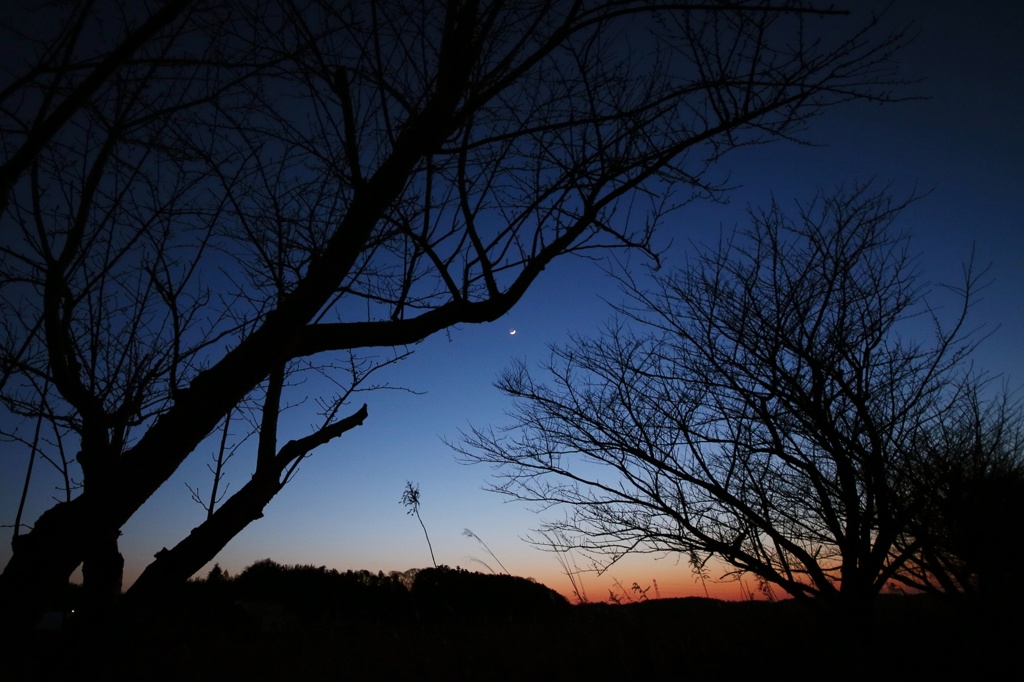 夕と夜の狭間