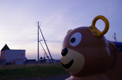 遊び疲れて