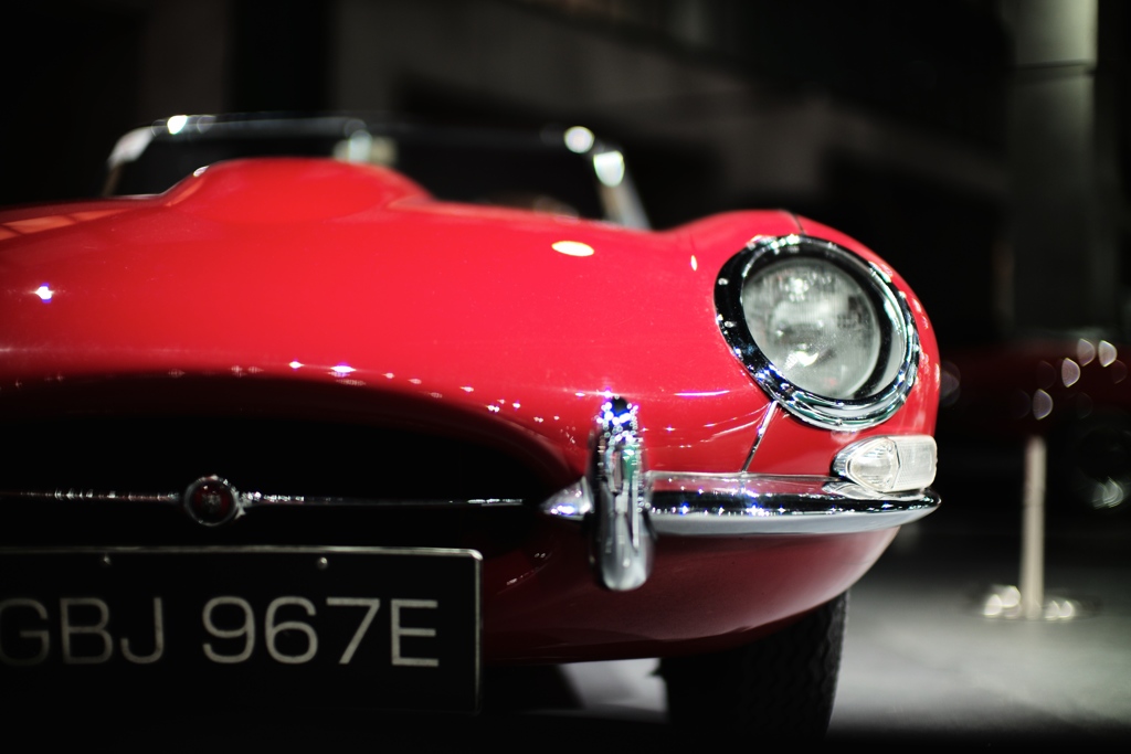 The Jaguar E-Type Roadster