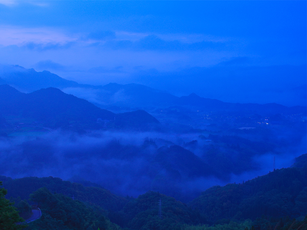 高千穂の朝