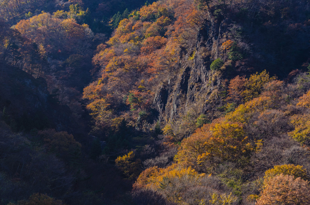 妙義山にて