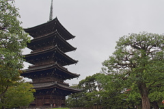 五重塔HDR