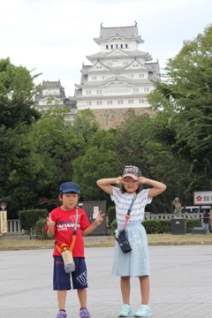 姫路城と　その１