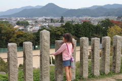 篠山城址天守台より