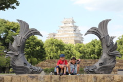 姫路城と　その２