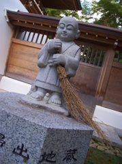 調布の布多天神社のお地蔵さん