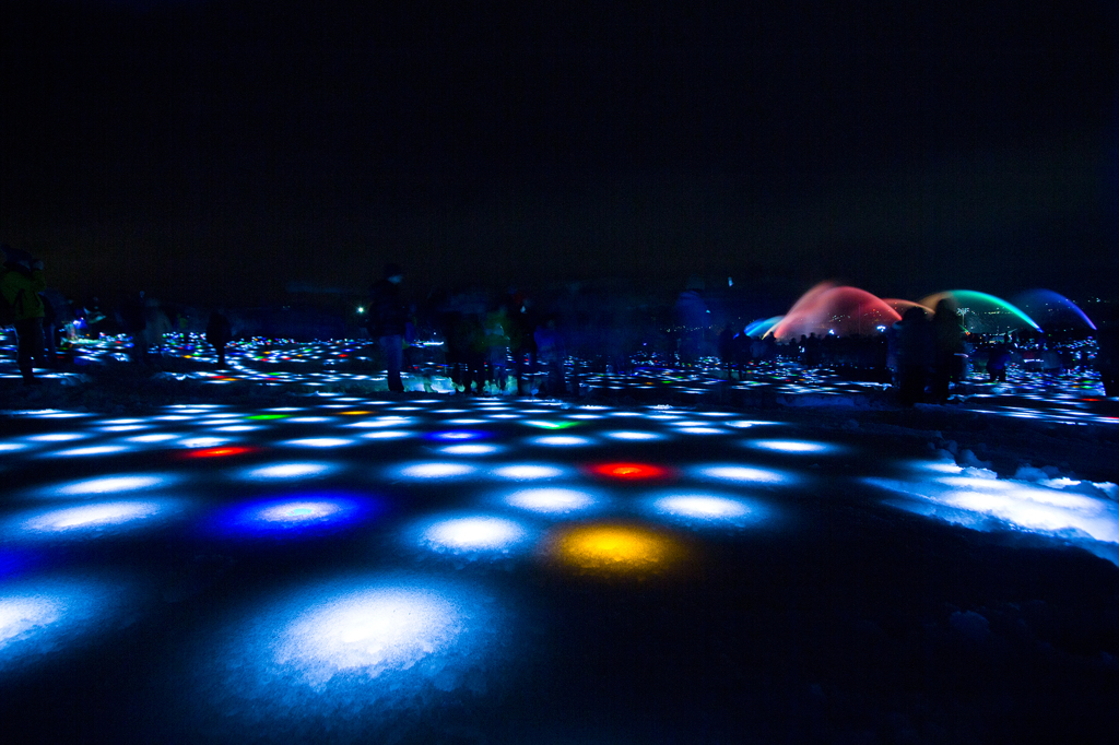 「大地の芸術祭」の里 越後妻有2015冬大地のイルミ（仮名ｗ）