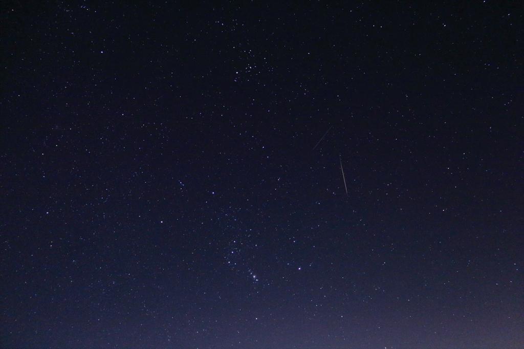 人工衛星と流星（゜∀゜）