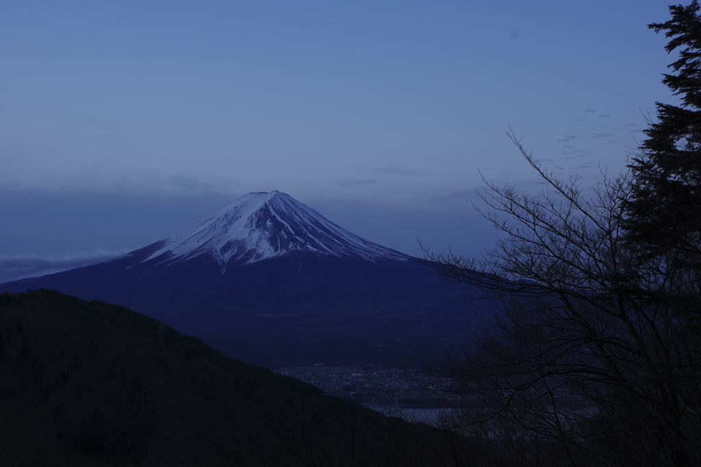 目覚めた富士山02