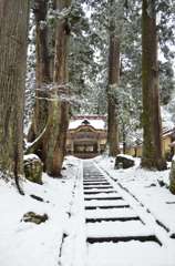 雪の永平寺