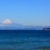 富士山と江ノ島