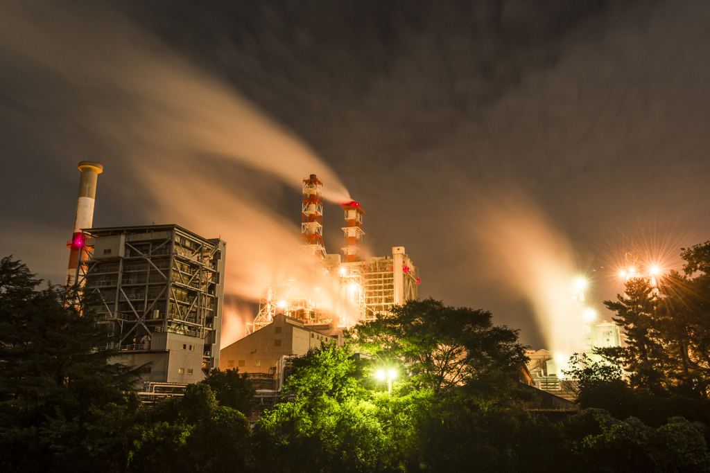 工場夜景～ニッパ～