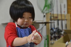 わたしもこねこね