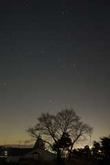 小諸高原美術館からの星空